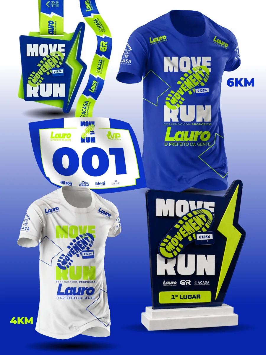 Kit Atleta MOVE RUN 2026